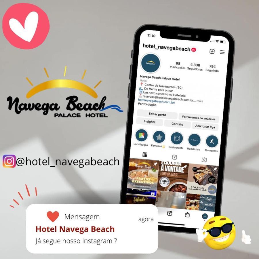 Navega Beach Palace Hotel Navegantes Ngoại thất bức ảnh